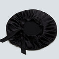 Customizable Wholesale 6A Grade 100% Pure Mulberry Silk Soft Comfortable Hair Bonnet Sleep Turban Silk Cap with Long Ribbon