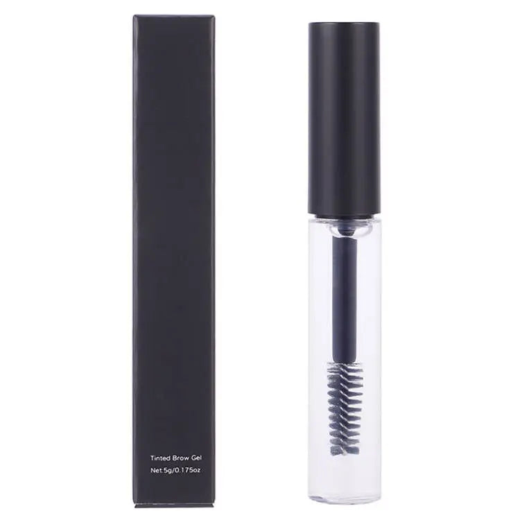 Factory Vegan Liquid Vegan Clear Brow Gel Mascara Private Label Makeup Thick Eyebrow Setting Styling Enhancers Gel Glue