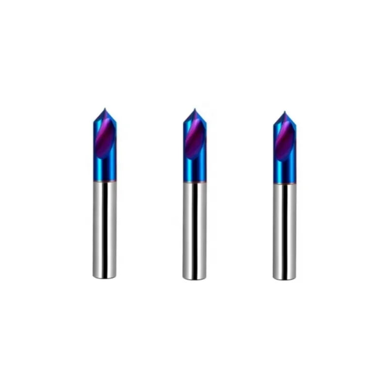 HRC65 Spot Drill Positioning Drill 90 120 Degree Chamfering Drill Center Drill CNC Tools Carbide Milling Cutter