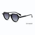 Vintage Polarized Sunglasses for Women Round Round Frame High Fashion Sunglasses Small Frame Acetate Sunglasses High Quality