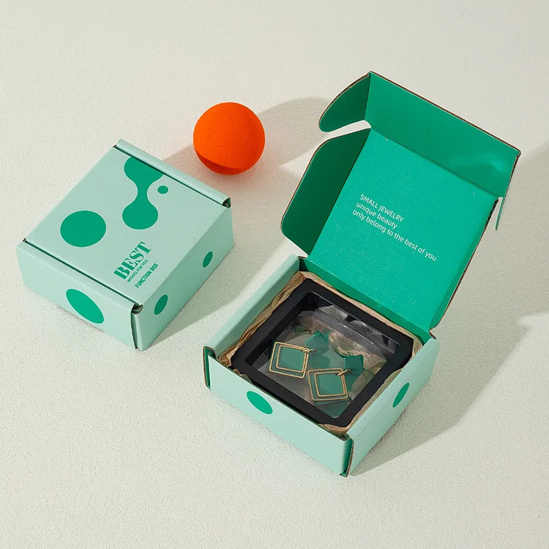 Eco Friendly Mailer Box Folding Packaging Jewelry Gift Box