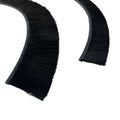 Nylon PP Strip Brush with Flexible Base for Adhesive Printer Customizable Industrial Brush
