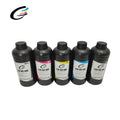 For FCOLOR 1000ml Volumes UV for Ink for Epson Printers Hot Sale Vivid CMYK White Digital Inkjet for Ink MSDS Certified