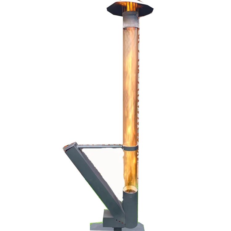 Hot Sale Outdoor Wood Pellet Heater Eco-friendly Compact Contemporary Design Patio Heater