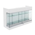 6ft Full Vision Front Glass Showcase Glass Checkout Counter