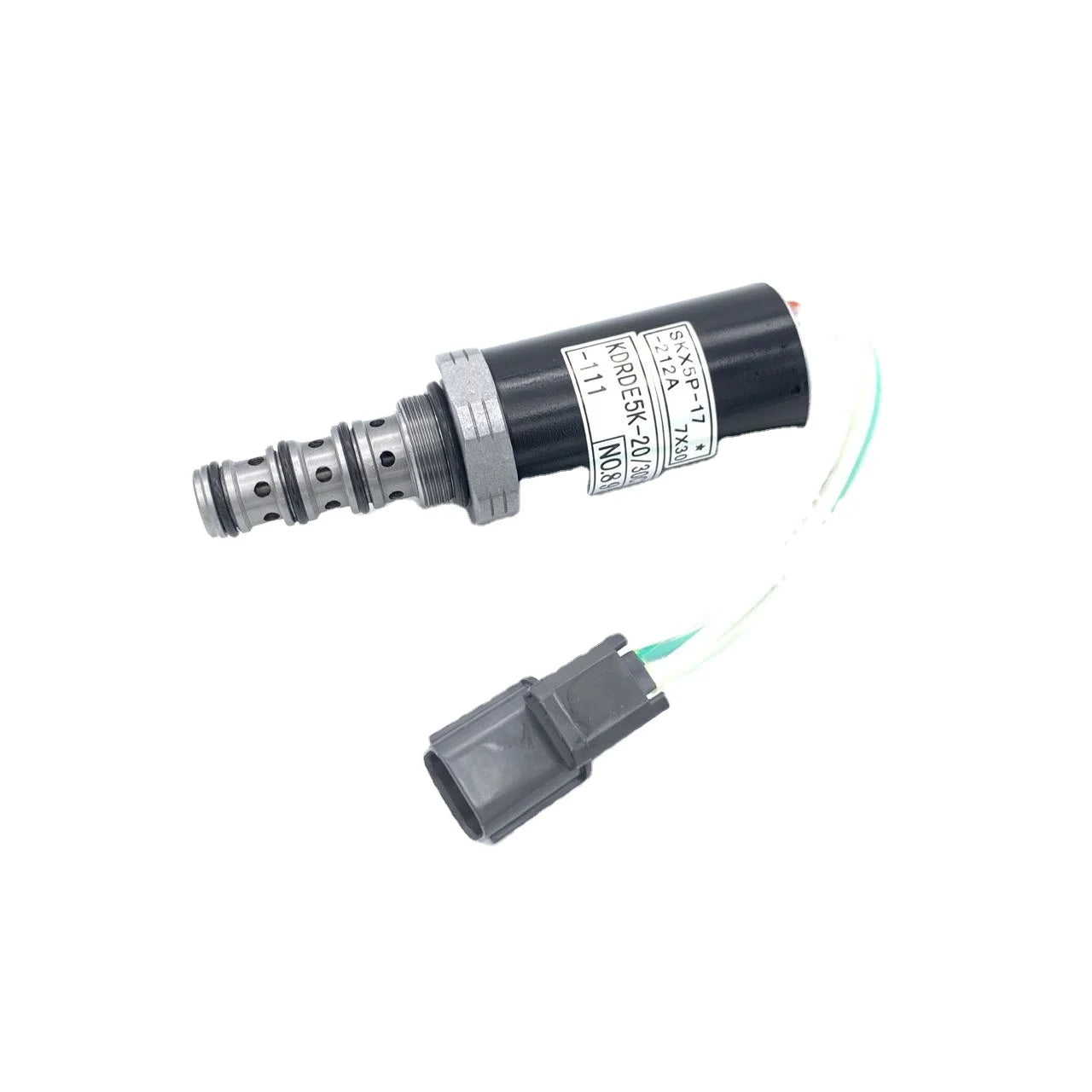 SK120 SK200 Hydraulic Pump Solenoid Valve YN35V00004F1
