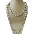 120CM LONG PEARL NECKLACE 100% NATURAL FRESHWATER PEARL Potato Shape