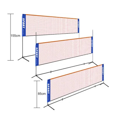 LXY-355 Foldable Portable 3m4m5m6mBadminton Net Volleyball Net Tennis Nets With Frame Stand