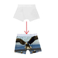 Custom Men's Mid-Rise Boxer Briefs Breathable Knitted Seamless Underwear with Sublimation Optimal Comfort and Style