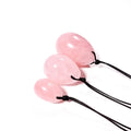 2026 Gemstones Top Selling Yoni Eggs for Women Kegel Training Drilled Genuine 3 Sizes Jade Eggs Animals Decorations