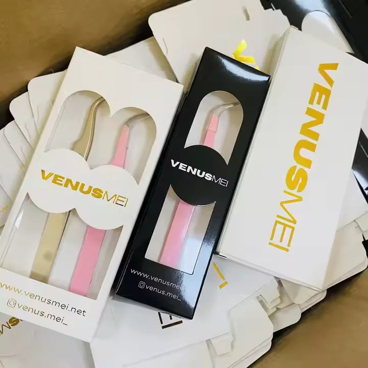 Eyelash Tweezers Packaging Storage Box for Eyelash Extensions  and Tweezers Box Packaging for Tweezers