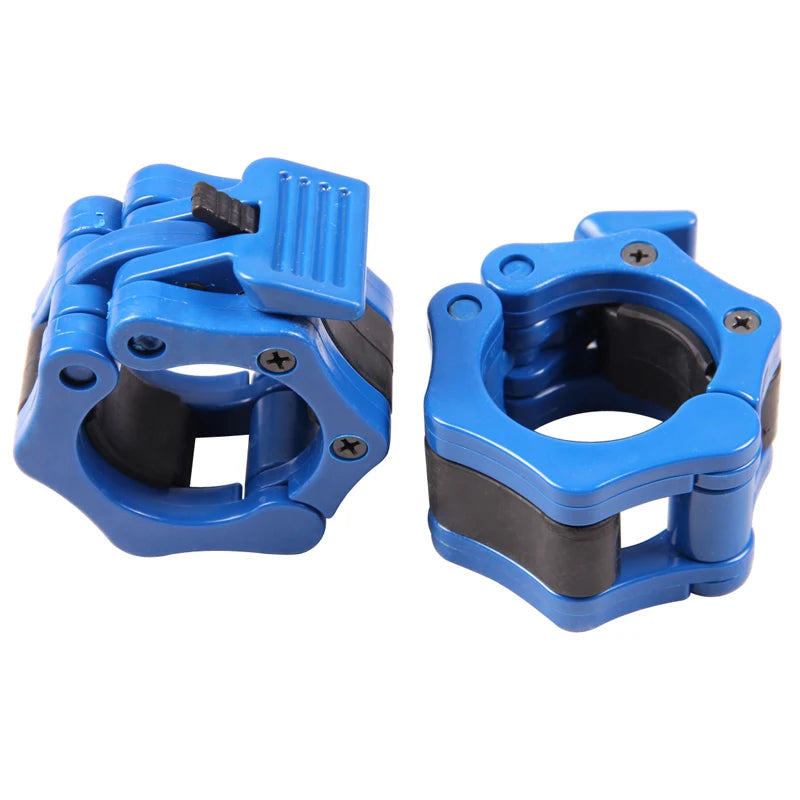 Weightlifting Lock Barbell Clips Aluminum Barbell Collar Clamps