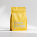 OEM Customizable 6oz Coffee Bag Brewing Coffee Bag Recycle Aluminum Foil Zip Lock Plastic Bag Small