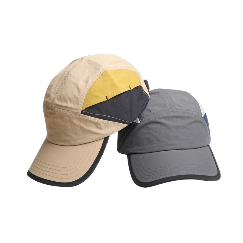 Waterproof Reflective Quick Dry Hat UPF 50+ Unstructured Baseball Cap Unisex Lightweight Running Outdoor Adjustable Sport SunHat