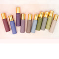 Wholesale 10ml Giorgio Morandi Color Scheme Matte Roller Glass Bottle With Crystal Roller