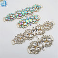 New Arrival Bikini Connector with Glass Rhinestone Fashion Buckle Chain for Female Swimwear
