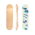 New Wholesale 7 Layer Maple Wood Printed Blank Skateboard Decks Kids Skate Board