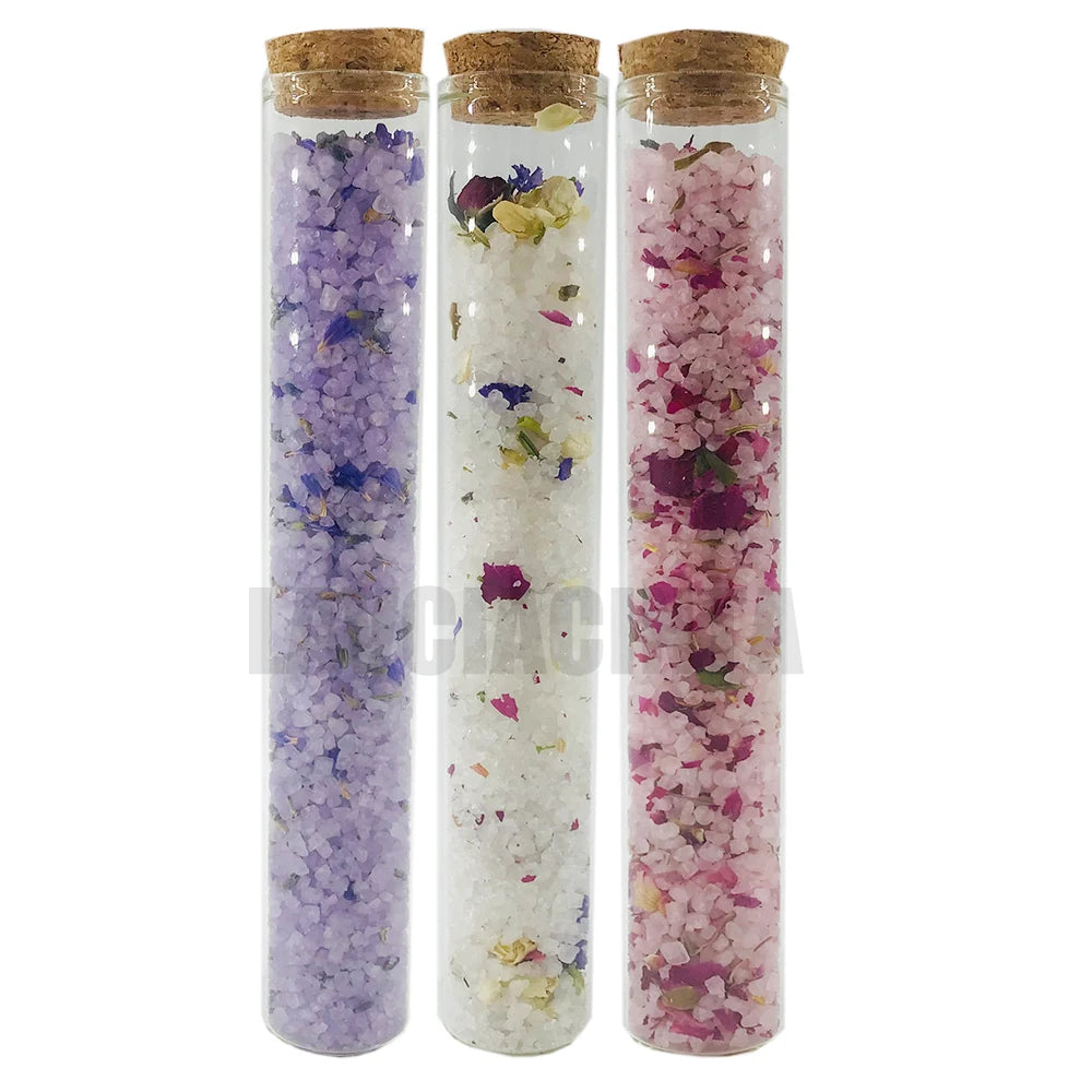 Bath Salt Soak with Vitamin C Shea Butter Cleansing Body Salt Baths for Home Travel