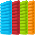 Narrow Water Bottle Ice Tray Maker 10 Cavity Reusable Mini Ice Cube Trays Dishwasher Safe Nontoxic Silicone Ice Cube Tray
