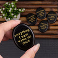 Obsidian Oval Thumb Stone Feng Shui Style Hand Carved DIY Home Decor Ornament Love Theme Crystal Model Engraving for Stress