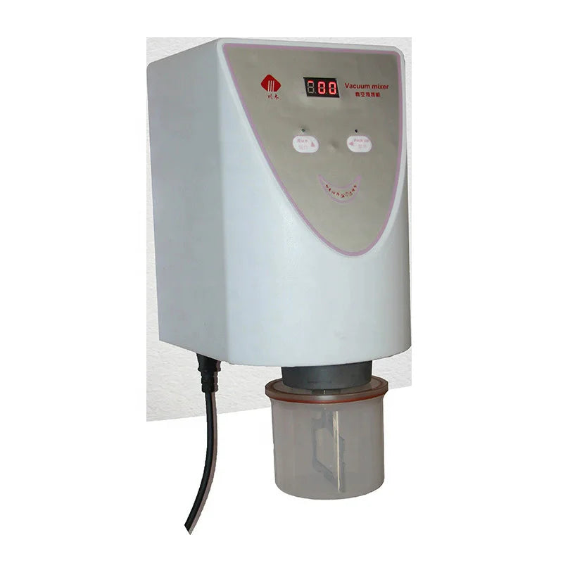 Dental Lab Plaster Alginate Impression Materials Mixing Machine Wall-Mounted Dental Vacuum Mixer