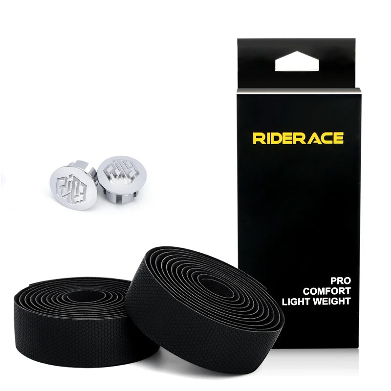 RIDERACE Handlebar Tapes Cycling Light Weight PU Comfortable Anti-slip Straps Durable MTB Road Bike Handle Bar Tape Grips Parts