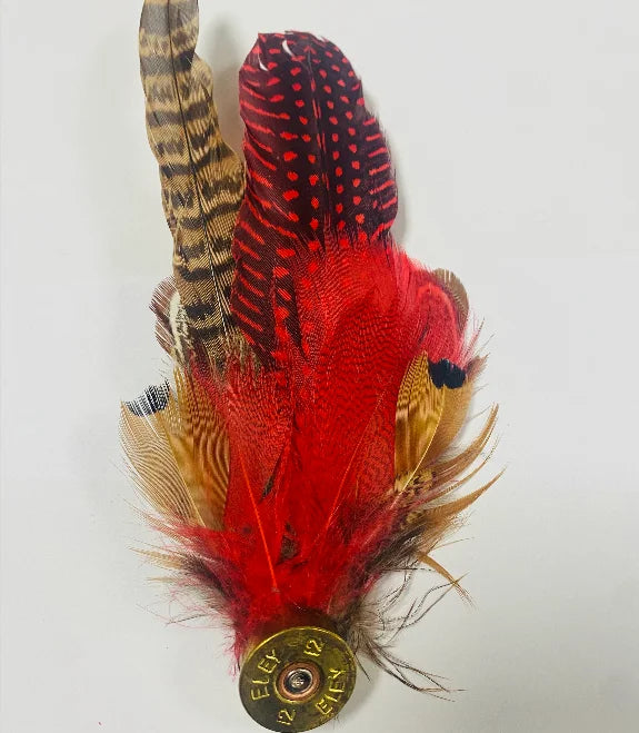 Feather Pick for Arts Crafts 6 to 7-Inch Orange for Hat