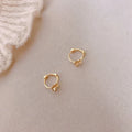 Fine Jewelry Butterfly Earrings 18K Gold Plated 925 Sterling Silver Earrings Butterfly Custom Luxury Hoop Earring