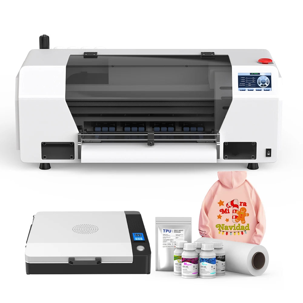 Fast Automatic Dtf Printing Machine A3 Xp600 Digital Pigment Ink Set Transfer 33cm Tshirt Dtf 2025 Printer