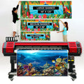 China Manufacturer 1.8M 3.2M Small Eco Solvent Printer Print and Cut Eco Solvent Printer for Outdoor Advertising