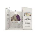 10x10 Custom Portable Aluminum Tool Free Installation Clothing Shelf Display Booth for Trade Show Exhibition