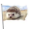 New Sale Vibrant Colors Little Hedgehog Flag for Welcome Indoor Outdoor Decoration
