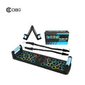 Wholesale Foldable Dip Stand Home Fitness Portable Multifunctional Push up Board with Resistance Bands