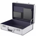 Aluminum Briefcase Toolbox Outdoor Carry Case Tool Organizer Hardware Tools Storage Box Suitcase OEM Weatherproof Shockproof