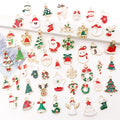 Christmas Charms Custom Christmas Badge Necklace Small Fashion Jewelry Brooches Cartoon Mixed Batch 20 50 96 Enamel Pin