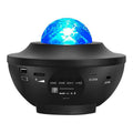 USB Music Projector LED Night Lamp Starry Sky RGB Multi-Color Projection Bedside Atmosphere with Water Pattern Small Size