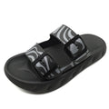 OEM Unisex Light-Weight Slides Slippers Flat Open Toe Design With Hook Loop for Anti-Slip Use for Outdoor Summer Sports