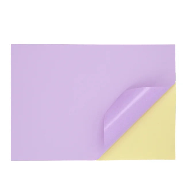Custom A4 Double Photo Copy Inkjet Sticker Label Die Cut Stickers Water Activated Silicone Adhesive for Carton Sealing