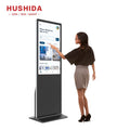 43" 50" 55" 65" Cheap Price Led Panel Win Android System Floor Standing LCD Digital Signage 4K HD Screen Advertisement Player