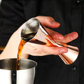 JIEJUN JJ-CKSS002 Gold/Rose Gold/Black Stainless Steel Eco-Friendly Multifunction Double Cup Bartender Cocktail Jigger 30/60 ml