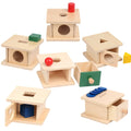 Wooden Education Toys Wholesale Juguetes Montessori Material Educational Toys Imbucare Box for Toddler and Infant Toys
