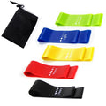 Hot Selling Eco Set of Latex Theraband Resistance Bands Set Rubber Resistance Loop Exercise Bands for Home Fitness Stretching
