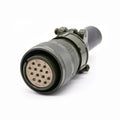MS3106A20-27S 14pin Female Straight Plug Welding Circular Threaded Connector