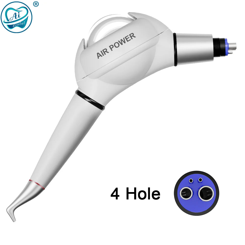 Dental Air Power Prophy Polishing System Jet Internal Water Sandblasting Polisher Gun Teeth Whitening Handpiece