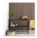Modern Design Outdoor WPC Wall Cladding Panel Waterproof Composite Wood Plastic Backyard Soundproof Fireproof Hotels Households