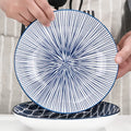 Factory-Sold European Style Ceramic Plates Natural Fruit and Leaf Designs Fashionable Thick Dinner Salad Plates Fish Plates