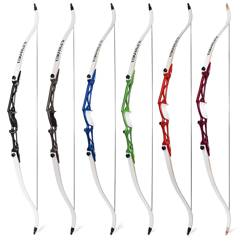 1Set Archery Recurve Bow Aluminum-magnesium Alloy 12-40lbs Right Hand Hunting Bows Outdoor Sport Shooting Hunting Practice
