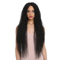 Curly Lace Front Heat Resistance Synthetic Hair 38 Inch Ombre Wig Blonde High Temperature Synthetic Fashion Spiky Hair Wigs