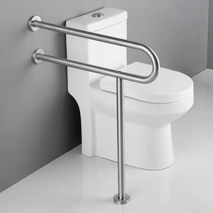 SUS304 Stainless Steel Metal Handrail for Bathroom Grab Rails Wall Floor Disabled Handicap Safety Grab Bar for Seniors Hospitals