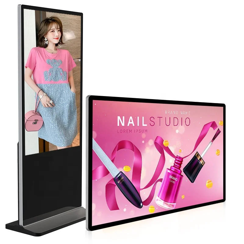 Indoor55 Inch Wall Mount LCD Display Affiliate Program Android Advertising Equipment Advertising TV Screen